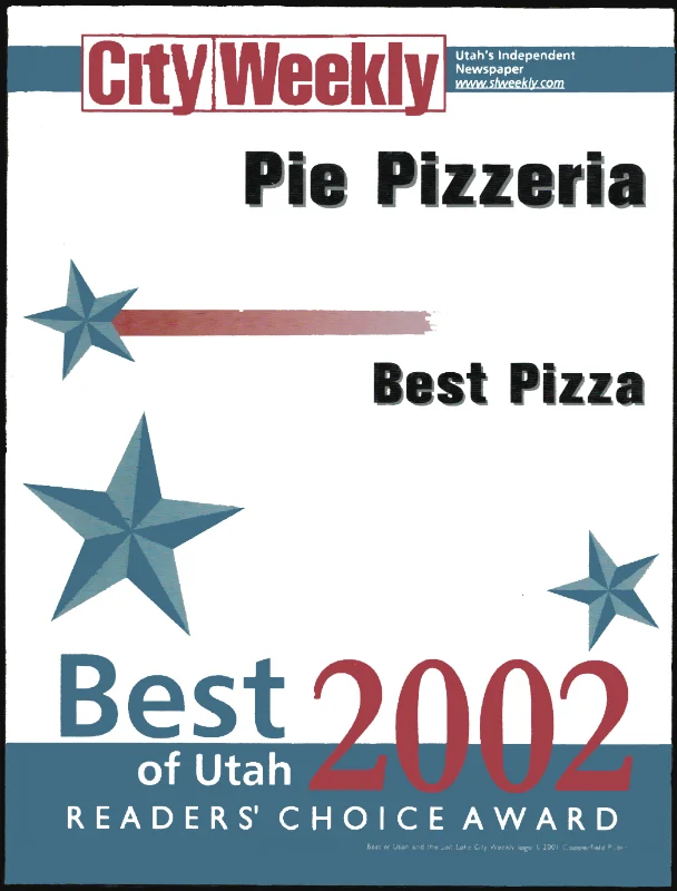 City Weekly - Best Pizza &mdash; 2002